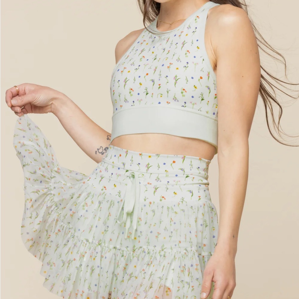 Popflex Pirouette Skort - Meadow